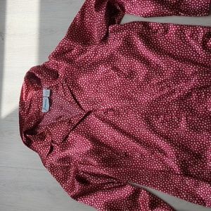 Polka dot blouse